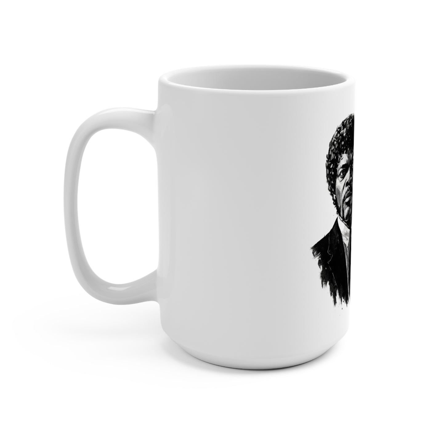 Bad Mother F*cker Mug - 15oz Coffee Cup for Movie Lovers, Gift for Him, Unique Office Mug, Cool Collectible Drinkware